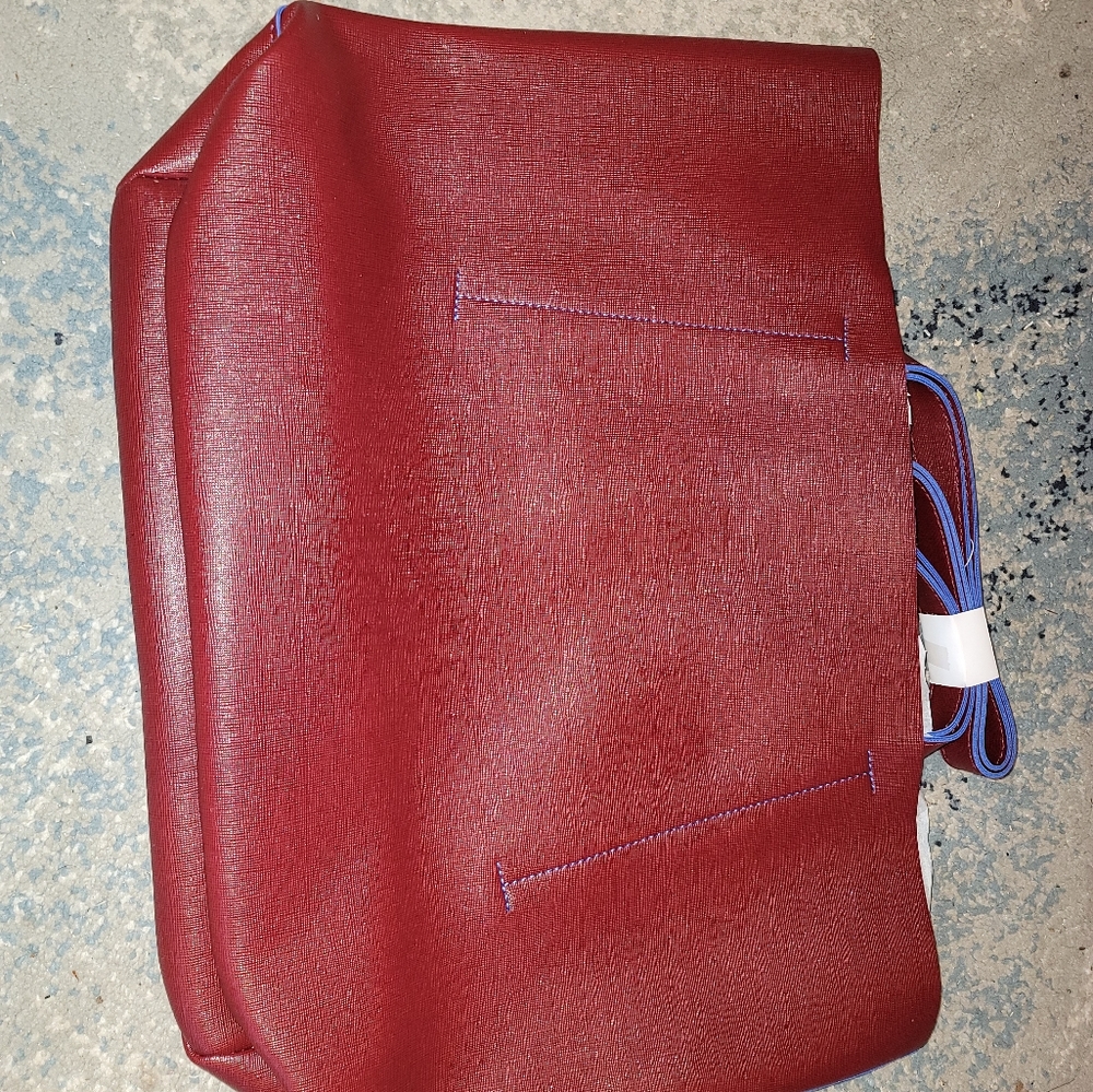 Oscar de la Renta Saffiano Lether Tote Bag